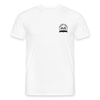 Racing Team - Männer T-Shirt - Weiß - Vorne - AI Model Male 178 dark (178cm)