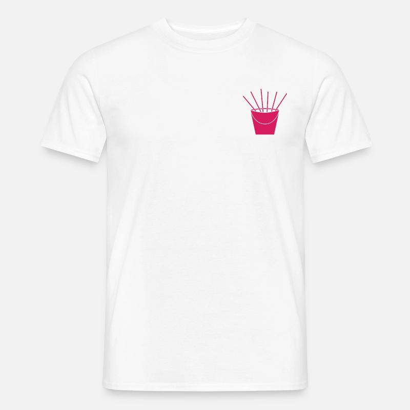 Mallorca - Team Sangria - Brustlogo - Männer T-Shirt - Weiß