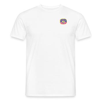Sananda Organic Summervibe - Männer T-Shirt - Weiß - Vorne - AI Model Male 178 dark (178cm)