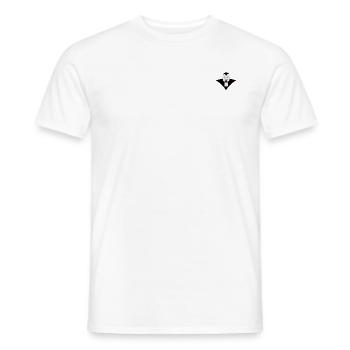 Halloween Graf Dracula Kopf - Männer T-Shirt - Weiß - Vorne - AI Model Male 178 dark (178cm)