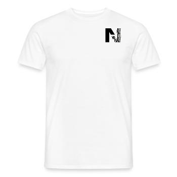 one n 1 - T-shirt homme - blanc - Devant - AI Model Male 178 dark (178cm)