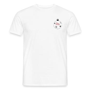 Christmas Kugel - Männer T-Shirt - Weiß - Vorne - AI Model Male 178 dark (178cm)