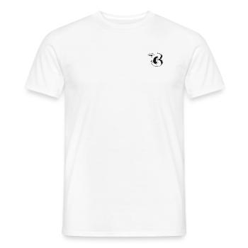 C - Männer T-Shirt - Weiß - Vorne - AI Model Male 178 dark (178cm)