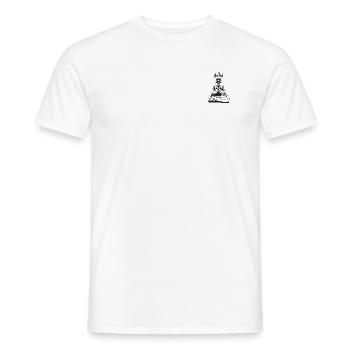We can be god - Männer T-Shirt - Weiß - Vorne - AI Model Male 178 dark (178cm)