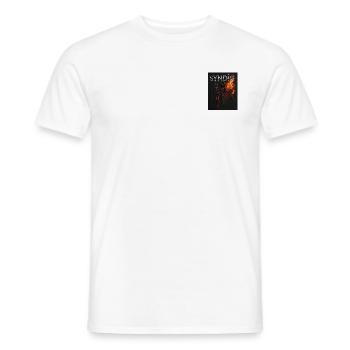 Image générée par Gemini 239ek9239ek9239e - T-shirt homme - blanc - Devant - AI Model Male 178 dark (178cm)