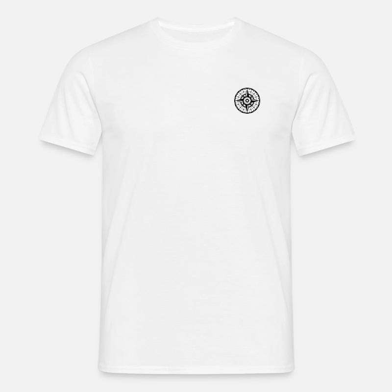 compass - Men's T-Shirt - white