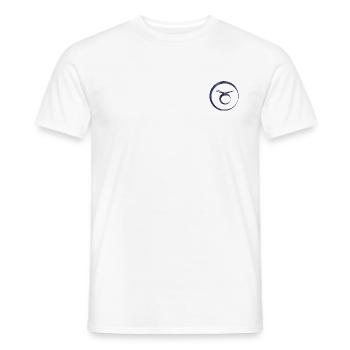 Astro Taureau - T-shirt homme - blanc - Devant - AI Model Male 178 dark (178cm)