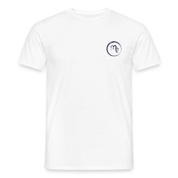 Astro Vierge - T-shirt homme - blanc - Devant - AI Model Male 178 dark (178cm)