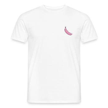 Pinkbananarecords - Männer T-Shirt - Weiß - Vorne - AI Model Male 178 dark (178cm)