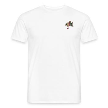 Poisson sushi - T-shirt homme - blanc - Devant - AI Model Male 178 dark (178cm)
