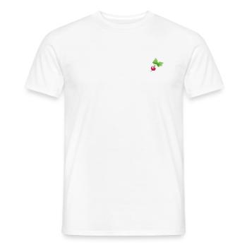 Radis - T-shirt homme - blanc - Devant - AI Model Male 178 dark (178cm)