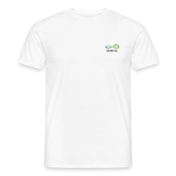Remstal Logo bunt - Männer T-Shirt - Weiß - Vorne - AI Model Male 178 dark (178cm)