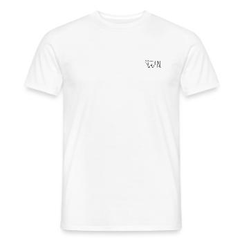 Berlin oder auch BÄRlin. - Männer T-Shirt - Weiß - Vorne - AI Model Male 178 dark (178cm)