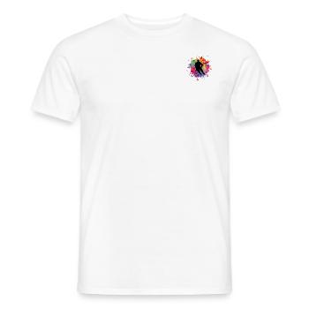 Eishockey - Männer T-Shirt - Weiß - Vorne - AI Model Male 178 dark (178cm)