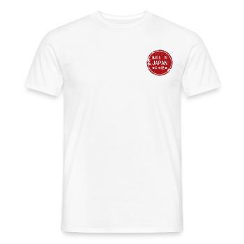 Made in Japan - T-shirt homme - blanc - Devant - AI Model Male 178 dark (178cm)