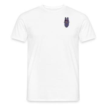 Zeitloses Monter - Männer T-Shirt - Weiß - Vorne - AI Model Male 178 dark (178cm)