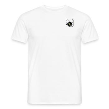 “If it’s nice,play it twice” Sticker - Männer T-Shirt - Weiß - Vorne - AI Model Male 178 dark (178cm)