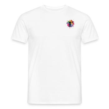 Archerie - T-shirt homme - blanc - Devant - AI Model Male 178 dark (178cm)