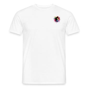 stunt scooter - Männer T-Shirt - Weiß - Vorne - AI Model Male 178 dark (178cm)