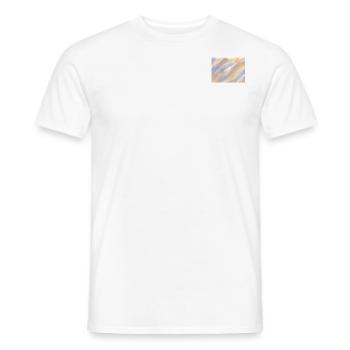 Wasserfall - Männer T-Shirt - Weiß - Vorne - AI Model Male 178 dark (178cm)