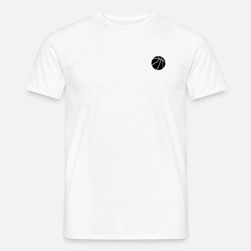 basketball - Männer T-Shirt - Weiß