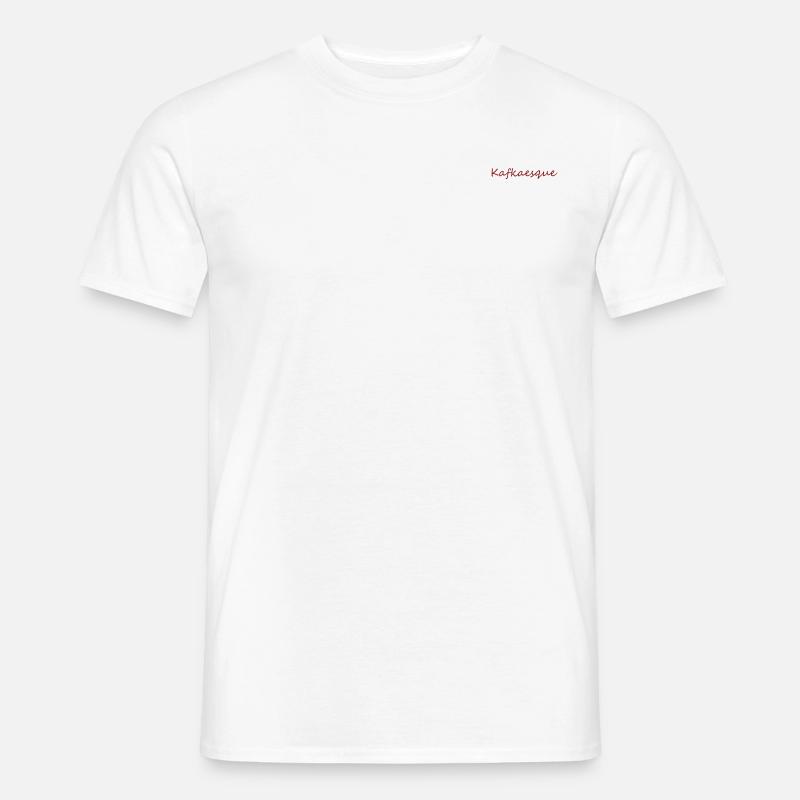 Kafkaesque - Männer T-Shirt - Weiß