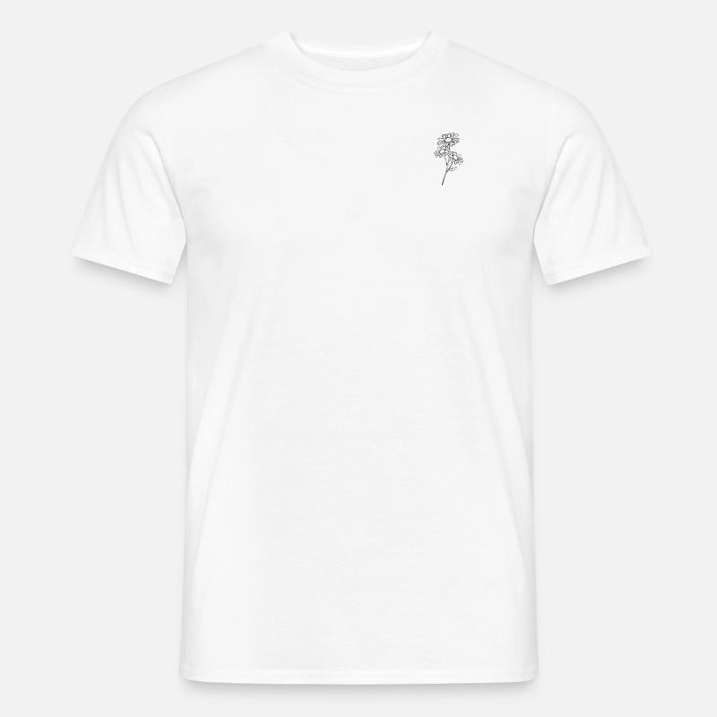 Gänseblümchen / Daisy - Männer T-Shirt - Weiß