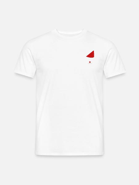Nikolaus komm in unser Haus - Männer T-Shirt - Weiß