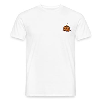 Citrouille d'Halloween - T-shirt homme - blanc - Devant - AI Model Male 178 dark (178cm)