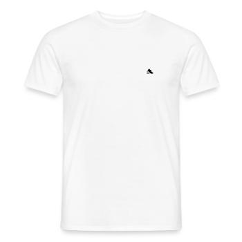 Für alle Läufer - ein run TShirt - Männer T-Shirt - Weiß - Vorne - AI Model Male 178 dark (178cm)