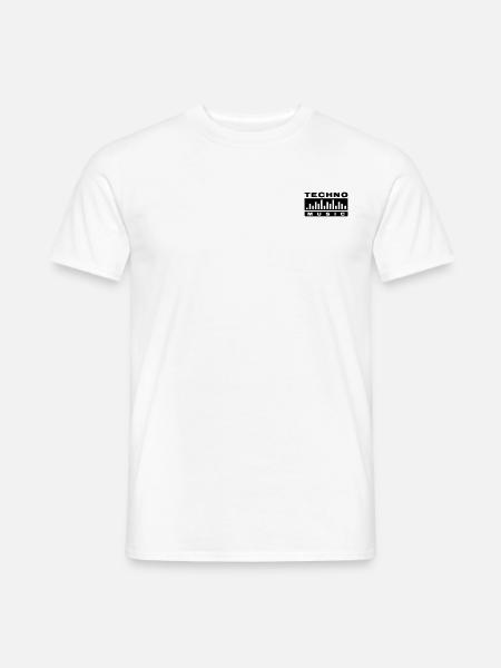 Techno Music - T-shirt homme - blanc