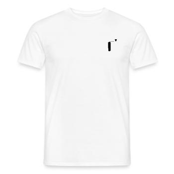 Kaffeemühle Kaffeelogo Kaffeeliebe Kaffee Geschenk - Männer T-Shirt - Weiß - Vorne - AI Model Male 178 dark (178cm)