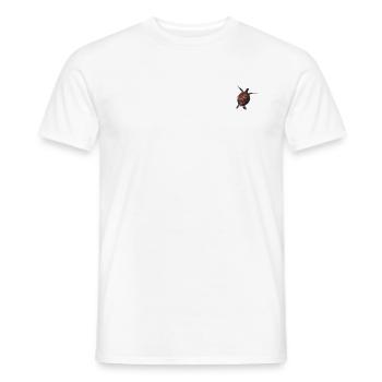 Polygon Schildkröte – Journée mondiale de la tortue - T-shirt homme - blanc - Devant - AI Model Male 178 dark (178cm)