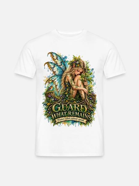 Guardians of Earth - Guard what remains - Männer T-Shirt - Weiß
