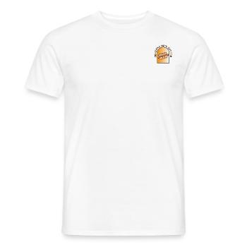 SOMEONE SAID HOT DOG - Männer T-Shirt - Weiß - Vorne - AI Model Male 178 dark (178cm)
