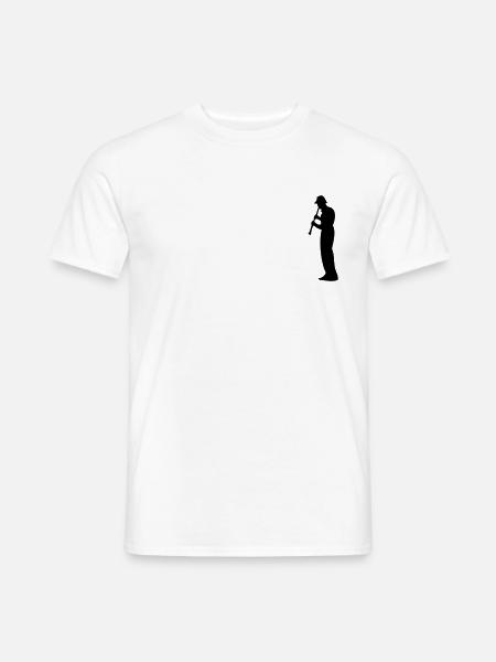 clarinette - T-shirt homme - blanc