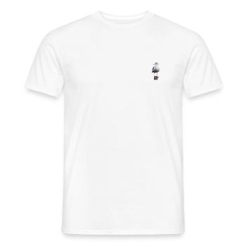 La mouette - T-shirt homme - blanc - Devant - AI Model Male 178 dark (178cm)
