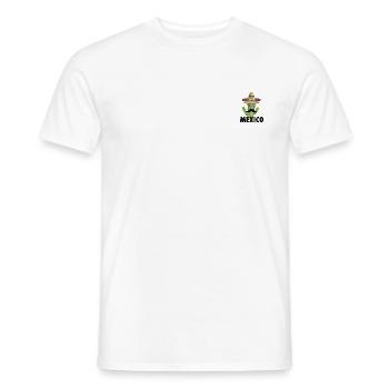 Mexique - T-shirt homme - blanc - Devant - AI Model Male 178 dark (178cm)