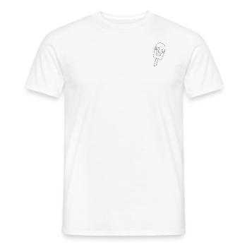 Popsicles - T-shirt homme - blanc - Devant - AI Model Male 178 dark (178cm)