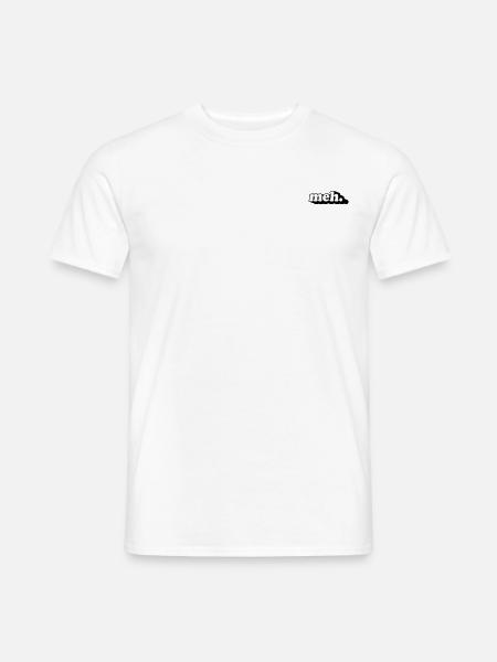 meh - Men's T-Shirt - white