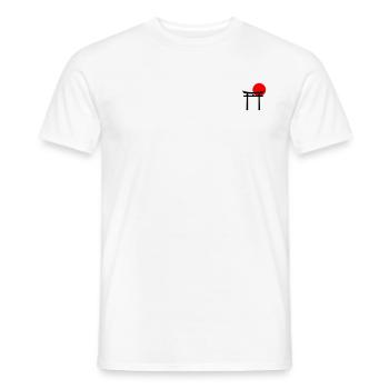 Torii - Men's T-Shirt - white - Front - AI Model Male 178 dark (178cm)