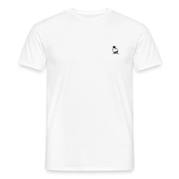 Black Sheep - Männer T-Shirt - Weiß - Vorne - AI Model Male 178 dark (178cm)