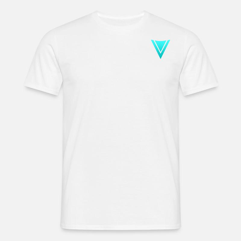 FronzeDE Basic Turquoise - Men's T-Shirt - white
