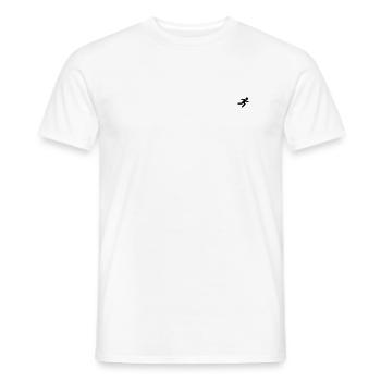 Für alle Läufer - ein run-Icon TShirt - Männer T-Shirt - Weiß - Vorne - AI Model Male 178 dark (178cm)