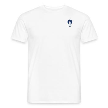 Edison - T-shirt homme - blanc - Devant - AI Model Male 178 dark (178cm)