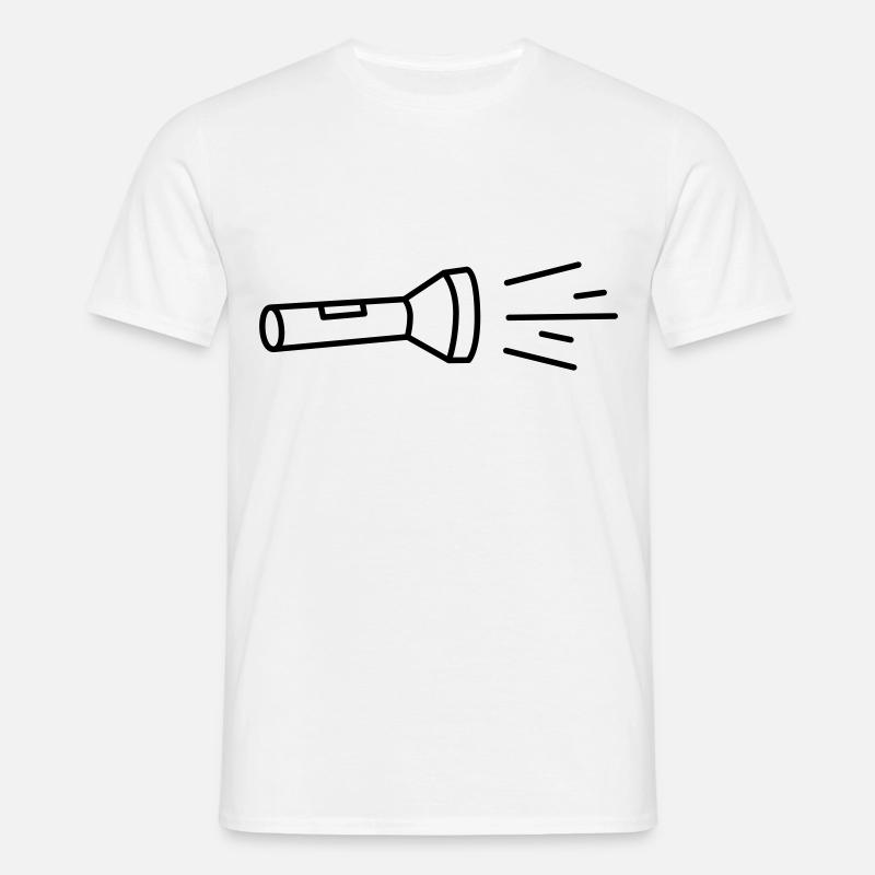 Flashlight - Men's T-Shirt - white