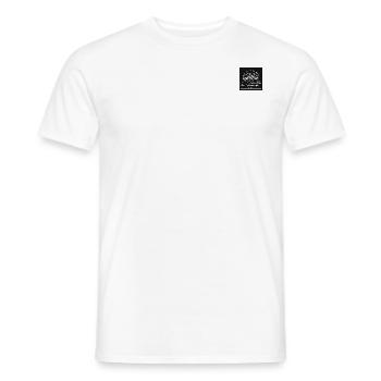 Mountian Range - Männer T-Shirt - Weiß - Vorne - AI Model Male 178 dark (178cm)