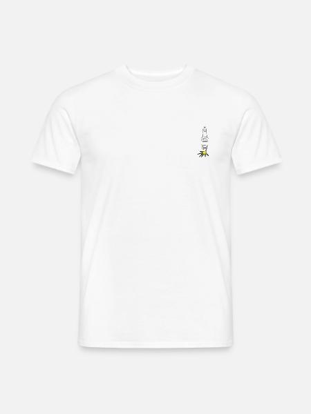Zündkerze mit Funken - Männer T-Shirt - Weiß