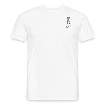 Life Fast Die Young - Männer T-Shirt - Weiß - Vorne - AI Model Male 178 dark (178cm)