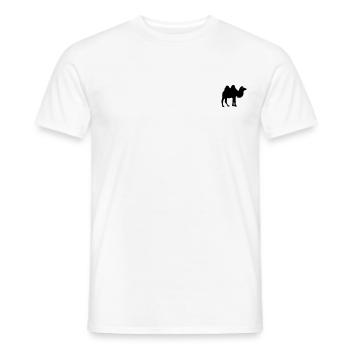 Kamel - Männer T-Shirt - Weiß - Vorne - AI Model Male 178 dark (178cm)